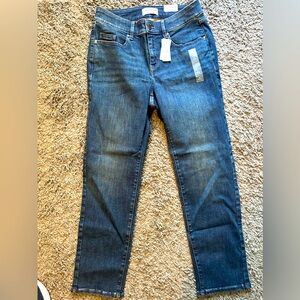 Women’s Lane Bryant Curvy Straight Leg High Rise Jeans Size 12 Petite